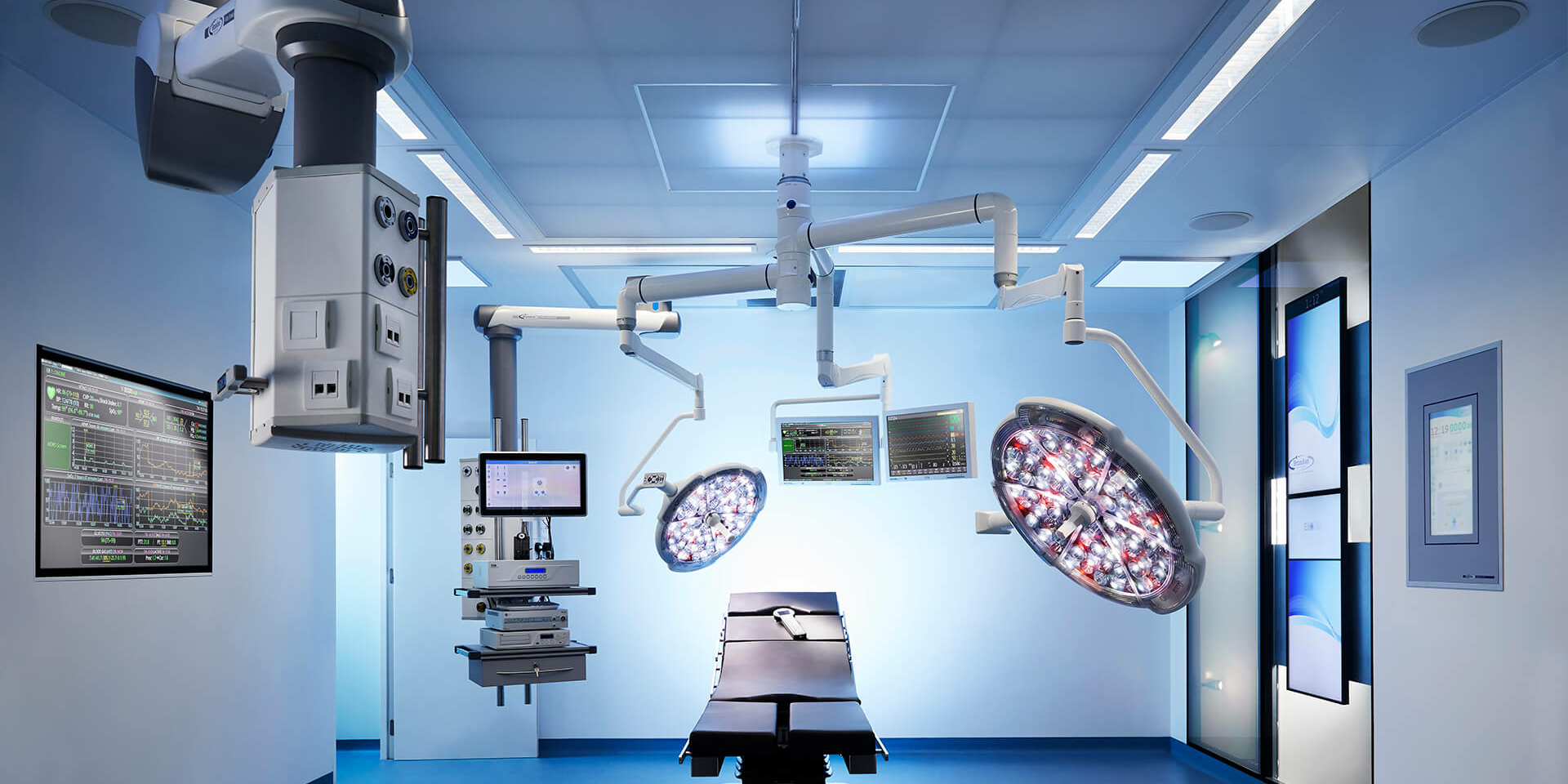 Smart operating theatres from Brandon Medical.
