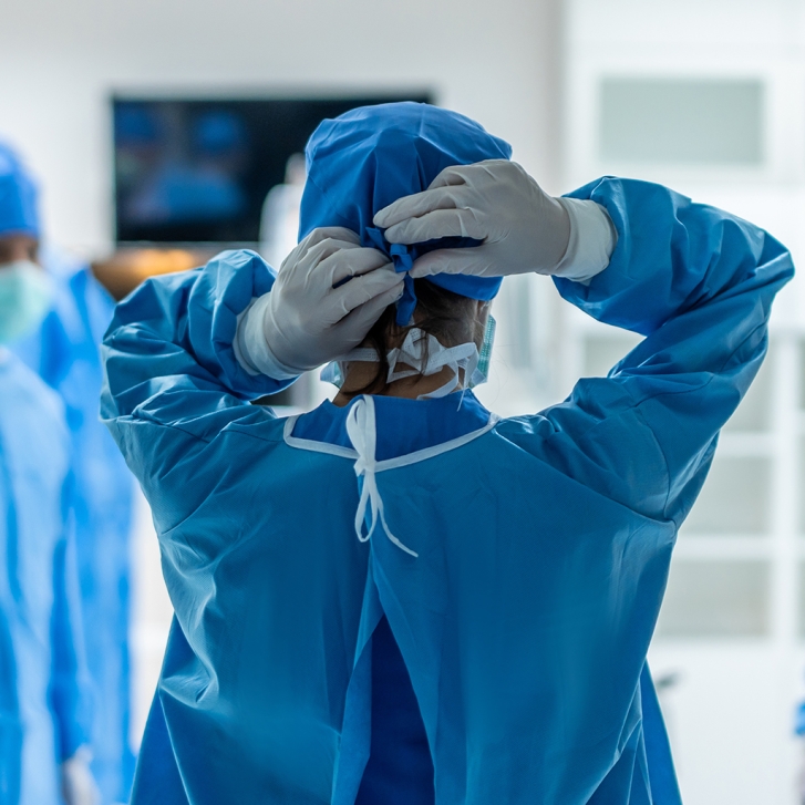Surgeons in theatre